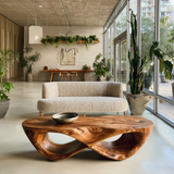 Orvane Loop Solid Wood Coffee Table - Timberustic Coffee Table