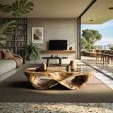 Orvane Loop Solid Wood Coffee Table - Timberustic Coffee Table