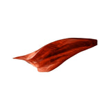 Orvanta Sculpted Solid Wood Floating Shelf Mahogany - Timberustic Floating Shelf