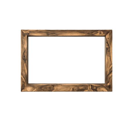Orvanta Solid Wood Mirror Frame Natural Oak - Timberustic Mirror