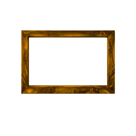 Orvanta Solid Wood Mirror Frame Teak - Timberustic Mirror