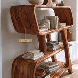 Orvessa Handcrafted Solid Wood Bookshelf - Timberustic Bookshelf