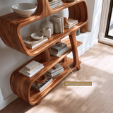 Orvessa Handcrafted Solid Wood Bookshelf - Timberustic Bookshelf