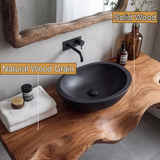 Orvessa Live Edge Solid Wood Floating Bathroom Vanity SPA348622 - Timberustic Floating Bathroom Vanity