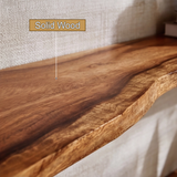 Orvian Live Edge Solid Wood Floating Shelf SPA175851 - Timberustic Floating Shelf