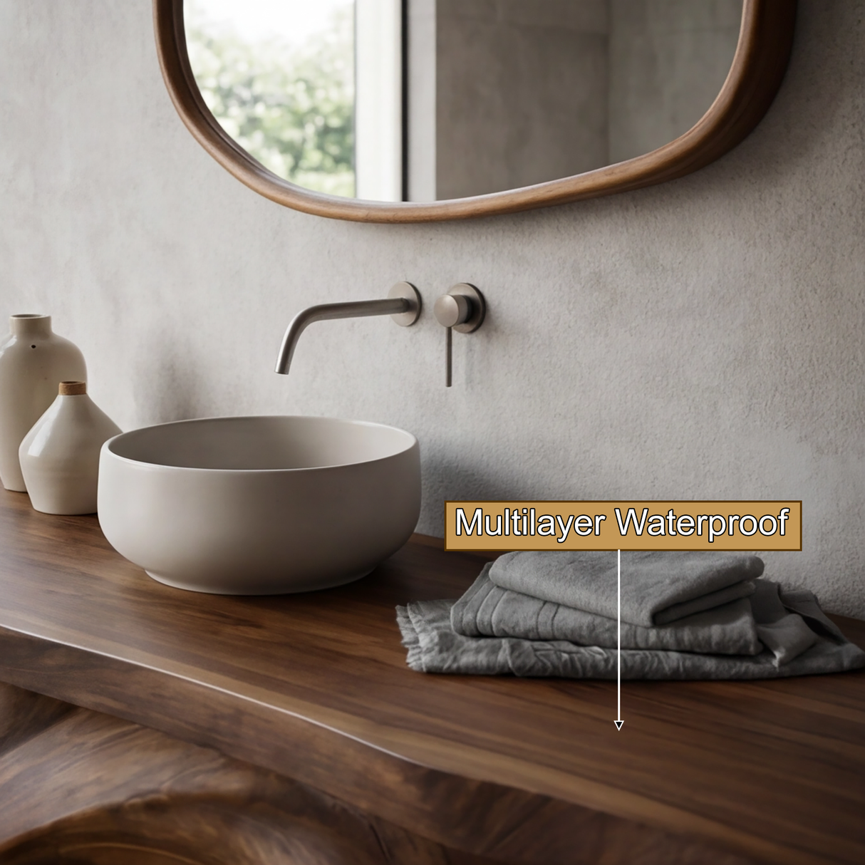 Orvian Sculpted Solid Wood Freestanding Bathroom Vanity SPA248697 - Timberustic Freestanding Bathroom Vanity