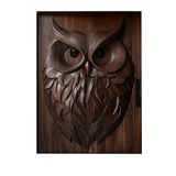 Orvion Sculpted Solid Wood Rectangular Double Doors Dark Walnut - Timberustic Door