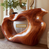 Orynthal Sculpted Solid Wood Console Table - Timberustic Console Table