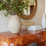 Orynthal Sculpted Solid Wood Console Table - Timberustic Console Table