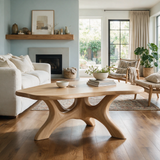 Orynthis Sculpted Solid Wood Coffee Table SPA295252 - Timberustic Coffee Table