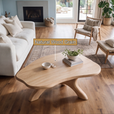 Orynthis Sculpted Solid Wood Coffee Table SPA295252 - Timberustic Coffee Table