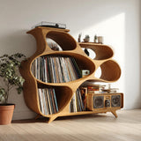 Ovallure Solid Wood Bookshelf