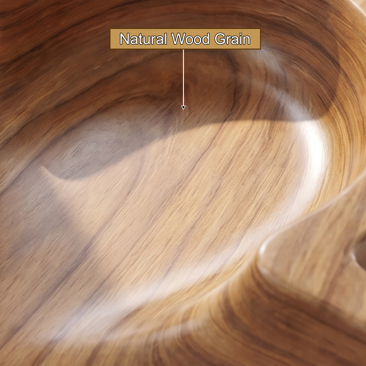 Petalara Handcrafted Solid Wood Flower Vessel Sink - Timberustic Vessel Sinks