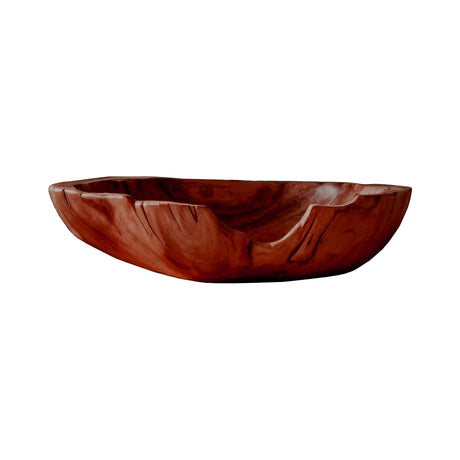 Petalgrain Organic Live Edge Wood Vessel Sink