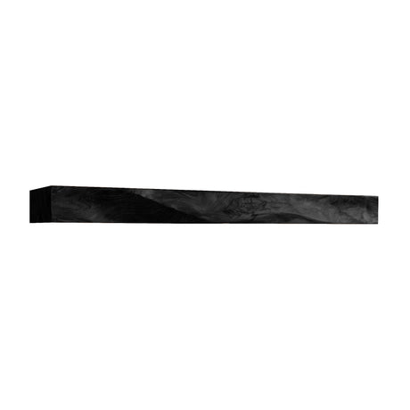 Ravaryn Handcrafted Solid Wood Fireplace Mantel Shelf Black - Timberustic Fireplace Mantel Shelf