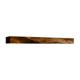 Ravaryn Handcrafted Solid Wood Fireplace Mantel Shelf Brown - Timberustic Fireplace Mantel Shelf