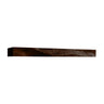 Ravaryn Handcrafted Solid Wood Fireplace Mantel Shelf Dark Walnut - Timberustic Fireplace Mantel Shelf