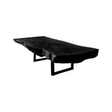 Ravelle Live Edge Solid Wood Coffee Table Black - Timberustic Coffee Table