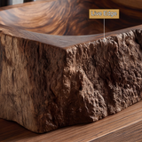 Ravenbark Handcrafted Solid Wood Rustic Edge Vessel Sink - Timberustic Vessel Sinks