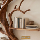 Ravenshade Handcrafted Solid Wood Tree Bookshelf