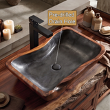Ravenwood Handcrafted Solid Wood Vessel Sink - Timberustic Vessel Sinks