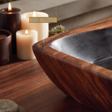 Ravenwood Handcrafted Solid Wood Vessel Sink - Timberustic Vessel Sinks
