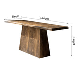 Ravine Edge II Solid Wood Console Table