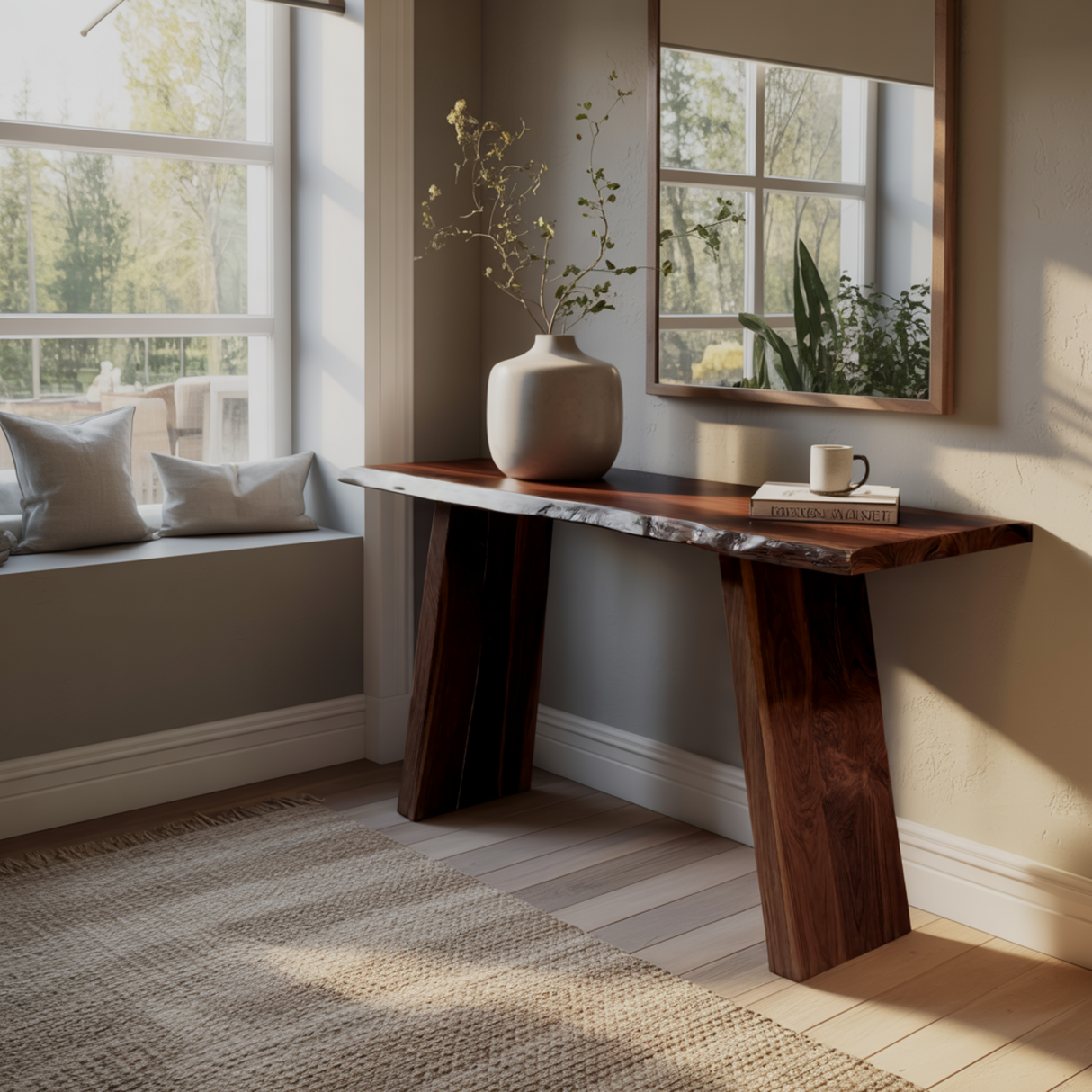 Ravine Edge Solid Wood Console Table