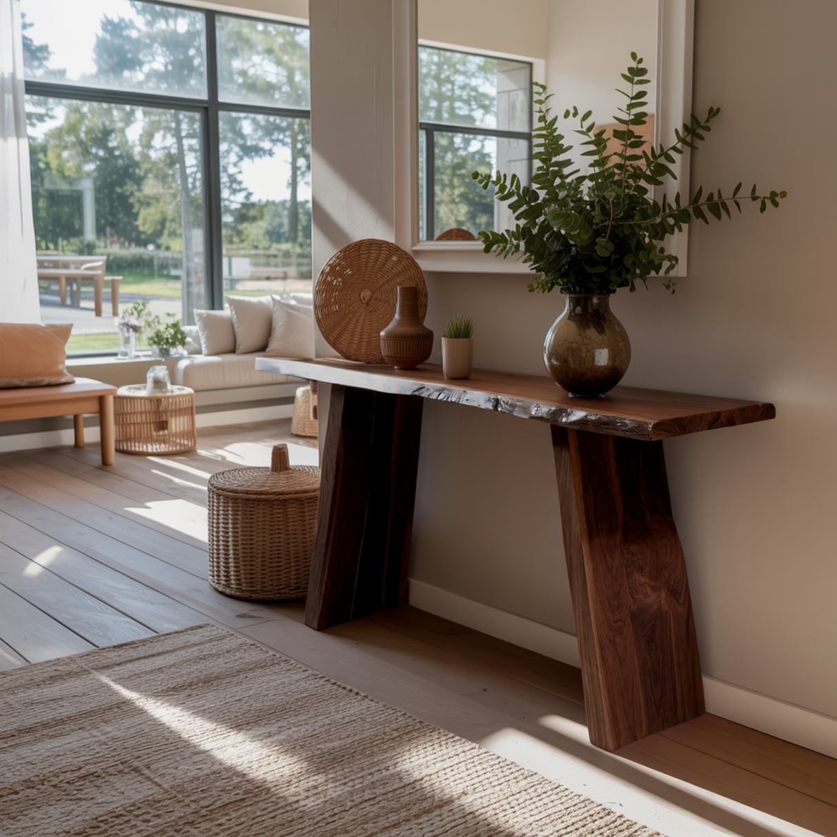 Ravine Edge Solid Wood Console Table