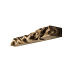 Ravion Live Edge Solid Wood Floating Shelf