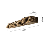 Ravion Live Edge Solid Wood Floating Shelf