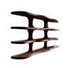 Ravora Live Edge Solid Wood Floating Kitchen Shelf Dark Walnut - Timberustic Floating Kitchen Shelf