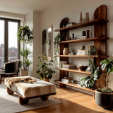 Ravyn Arch Solid Wood Bookshelf - Timberustic Bookshelf