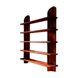 Ravyn Arch Solid Wood Bookshelf Mahogany - Timberustic Bookshelf