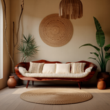 Raw Live Edge Flow Zen Solid Wood Sofa