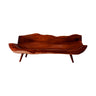 Raw Live Edge Flow Zen Solid Wood Sofa