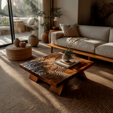 Rhen Surface Solid Wood Coffee Table