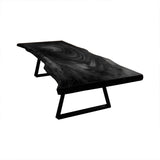 Ridgeflow Live Edge Solid Wood Dining Table