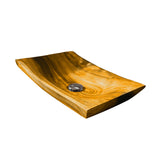 Riverbend Sculpted Solid Wood Vessel Sink