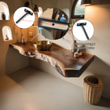 Riverbend Solid Wood Floating Bathroom Vanity - Timberustic Floating Bathroom Vanity