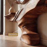 Rivermark Sculpted Solid Wood Console Table