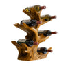 Rootform Live Edge Solid Wood Wine Rack