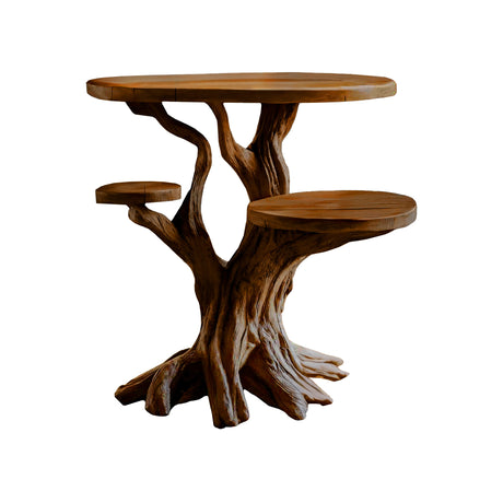 Rootspire Solid Wood Side Table