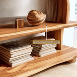 Rovelle Handcrafted Solid Wood Bookshelf