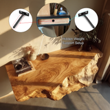 Ryvenor Live Edge Solid Wood Floating Shelf SPA947887 - Timberustic Floating Shelf