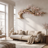 Sakuravelle Handcrafted Solid Wood Tree-Inspired Bookshelf