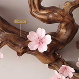 Sakuravelle Handcrafted Solid Wood Tree-Inspired Bookshelf