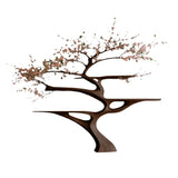 Sakuraven Handcrafted Solid Wood Tree Bookshelf