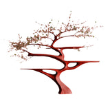 Sakuraven Handcrafted Solid Wood Tree Bookshelf