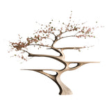 Sakuraven Handcrafted Solid Wood Tree Bookshelf